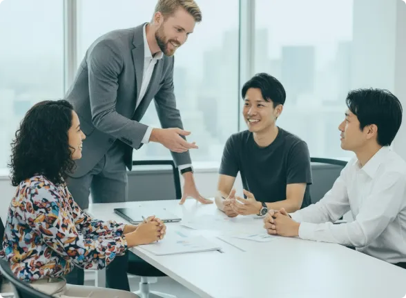 ミーティング風景